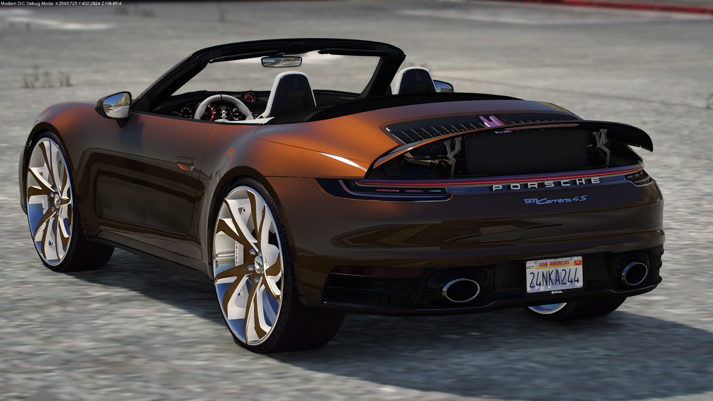 2021 Porsche 911 4s Carrera Cabriolet on Forgis