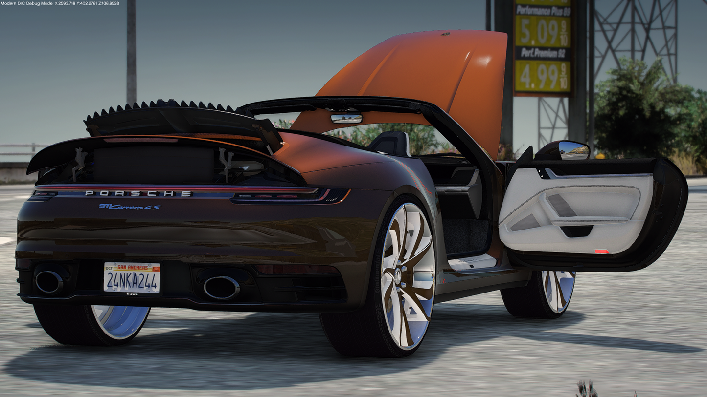 2021 Porsche 911 4s Carrera Cabriolet on Forgis