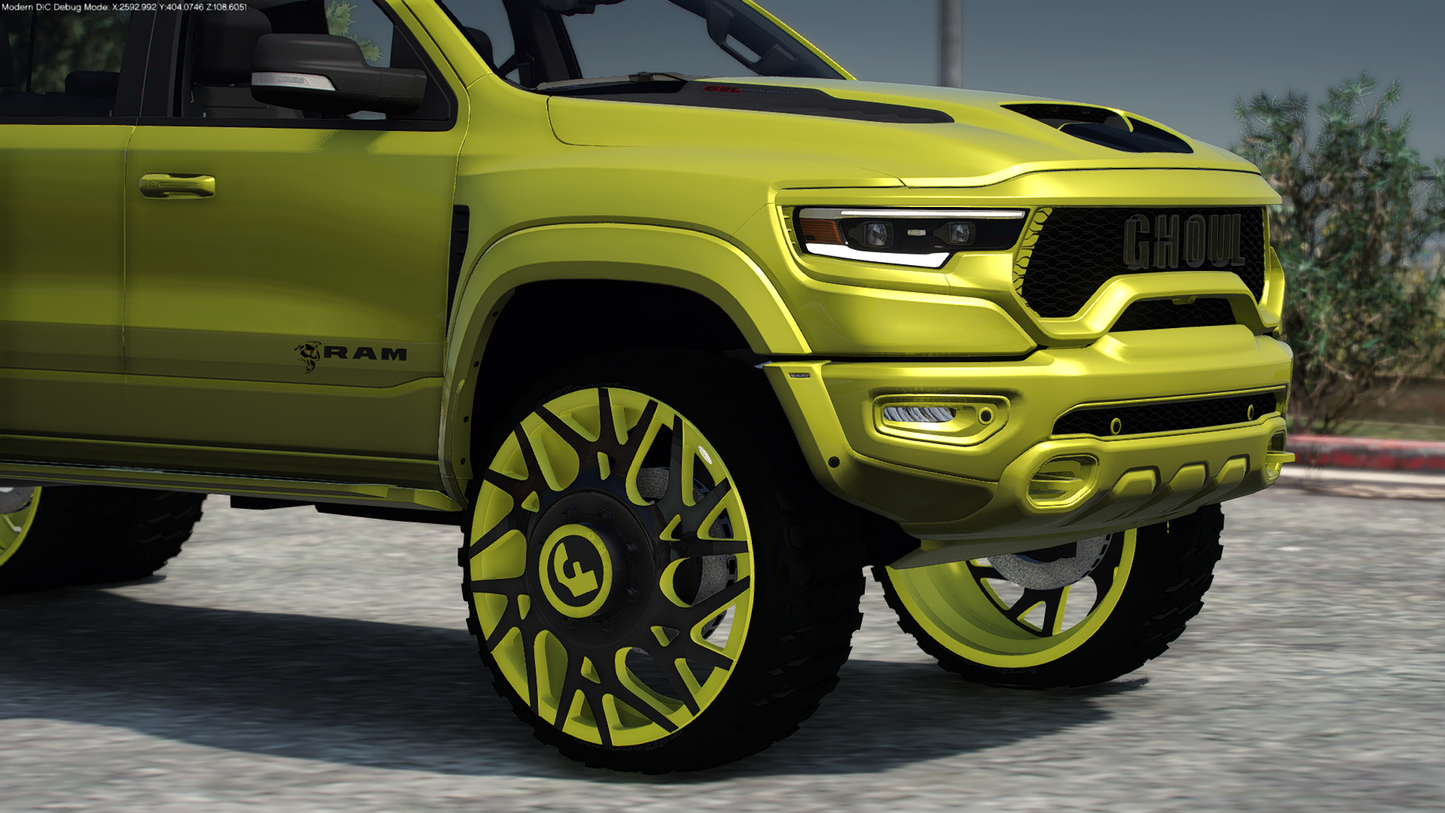 2022 Ram TRX Dually SRT Ghoul on Twisted Forgis