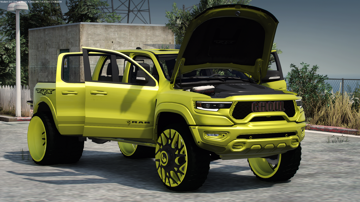 2022 Ram TRX Dually SRT Ghoul on Twisted Forgis