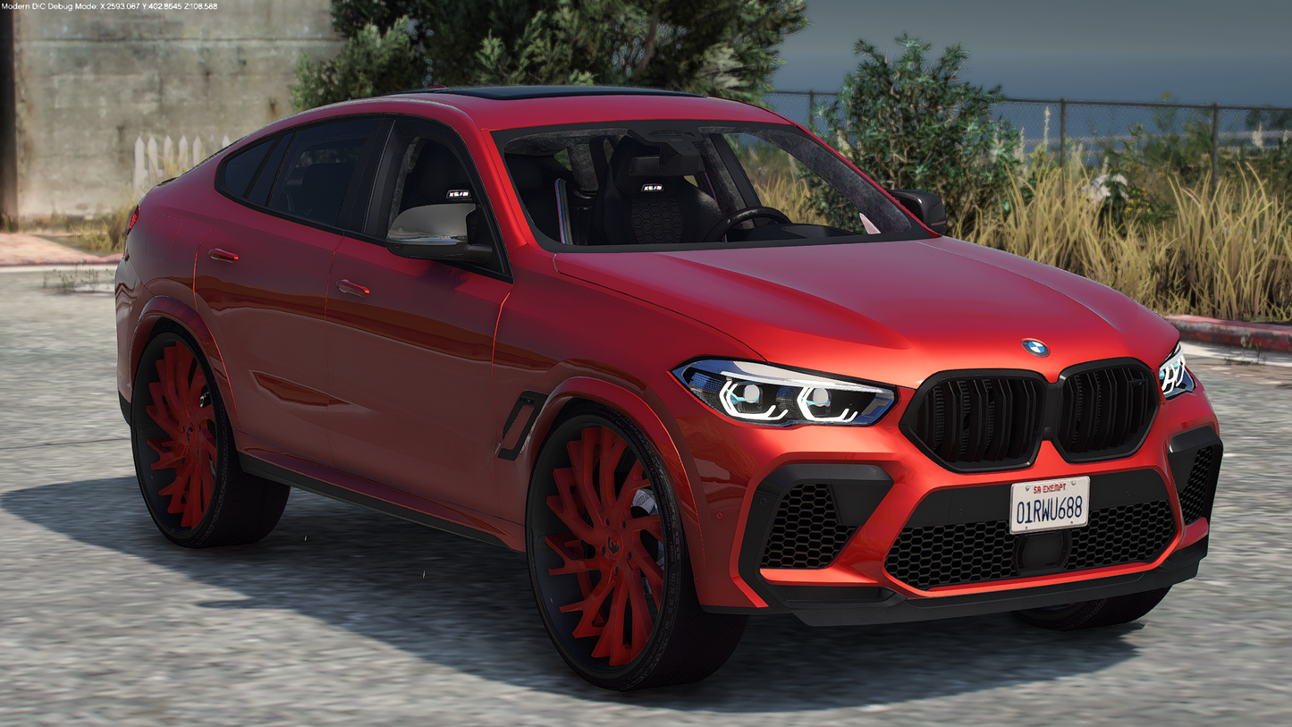 2021 BMW X6M Competition on Forgi Sincro