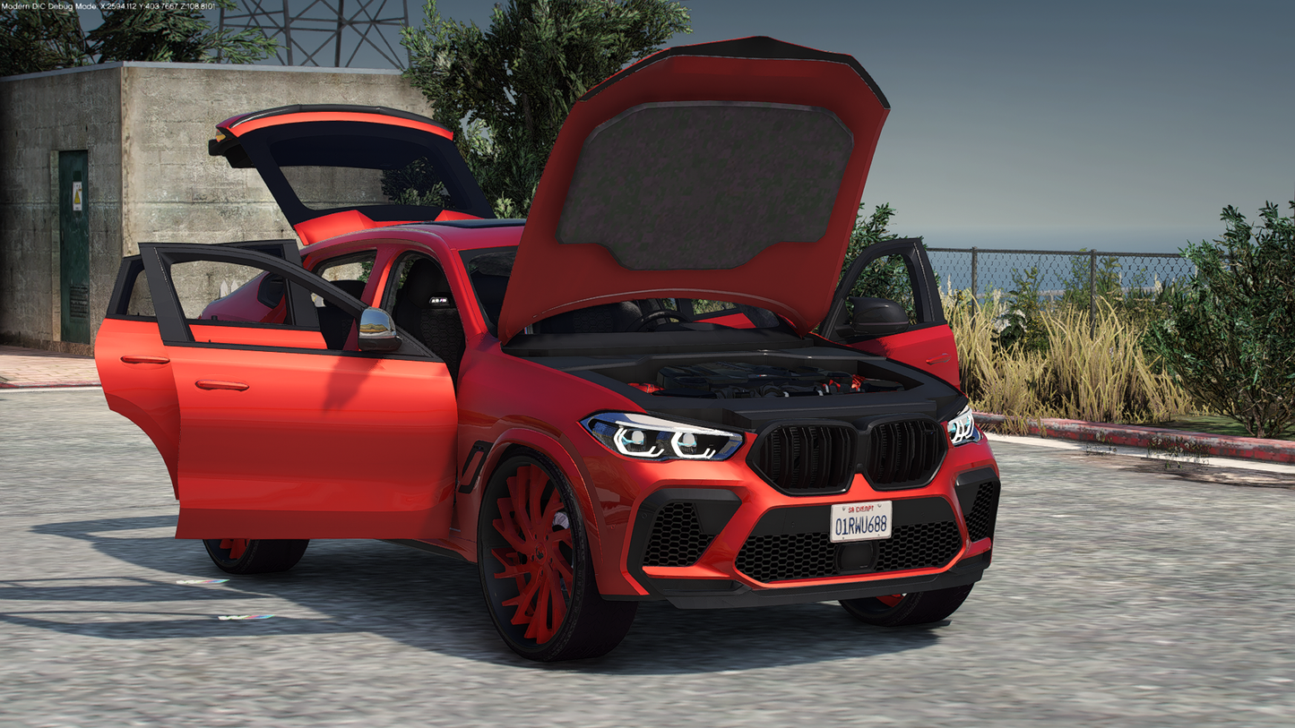 2021 BMW X6M Competition on Forgi Sincro
