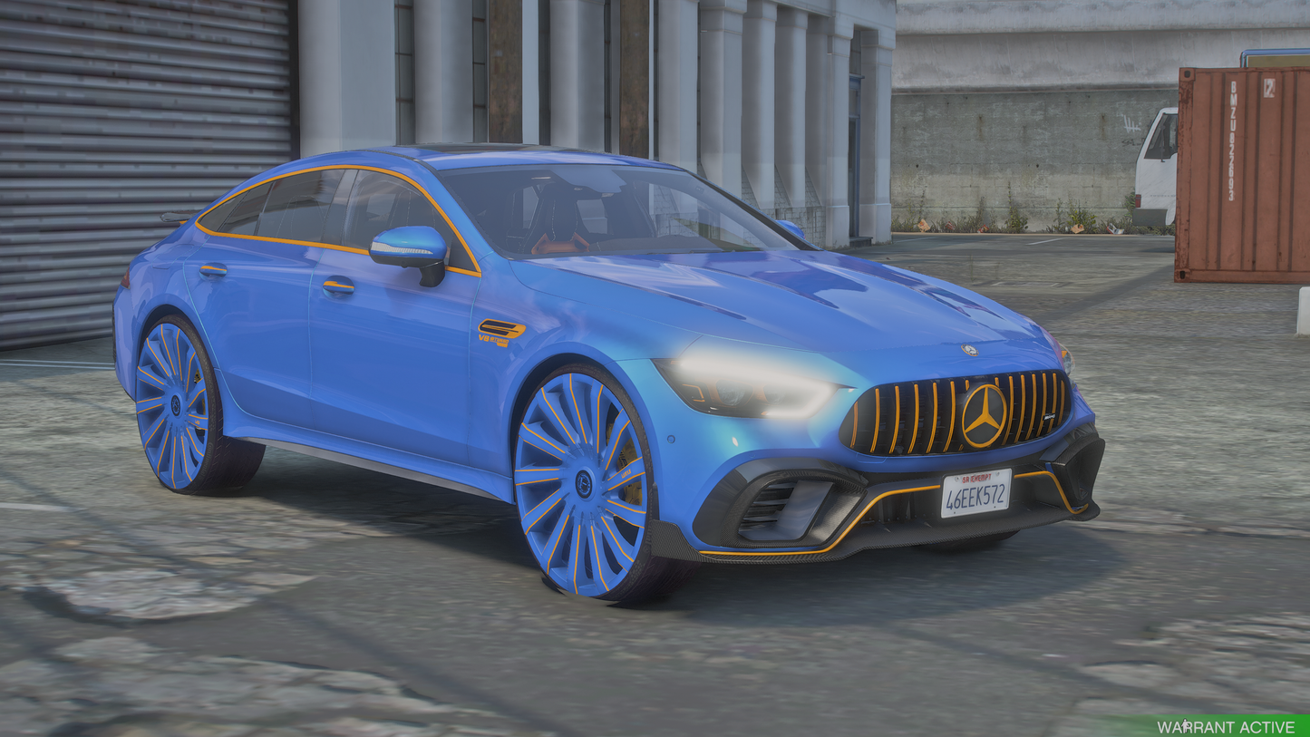 2018 Mercedes GT63 S AMG on 26" Luxxx Rims