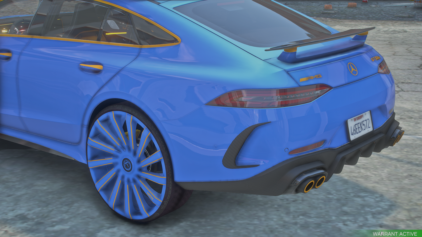 2018 Mercedes GT63 S AMG on 26" Luxxx Rims