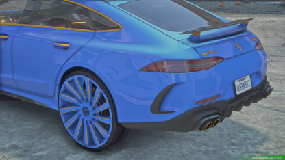 2018 Mercedes GT63 S AMG on 26" Luxxx Rims