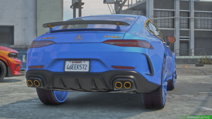 2018 Mercedes GT63 S AMG on 26" Luxxx Rims