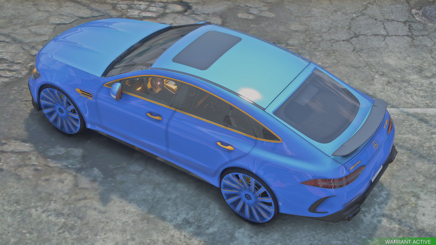 2018 Mercedes GT63 S AMG on 26" Luxxx Rims