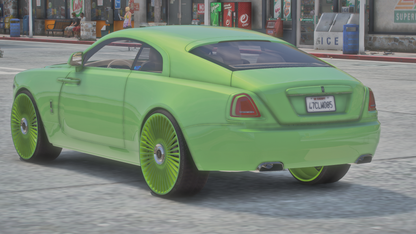 2017 Rolls Royce Wraith on 26s Full Paintable Body