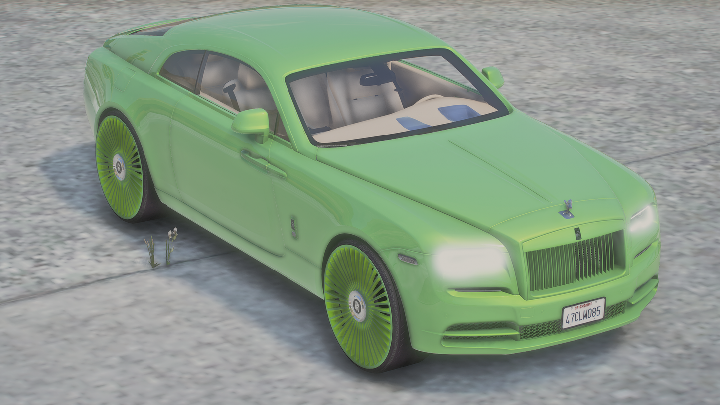 2017 Rolls Royce Wraith on 26s Full Paintable Body