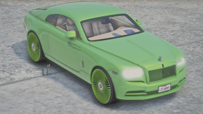 2017 Rolls Royce Wraith on 26s Full Paintable Body