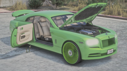 2017 Rolls Royce Wraith on 26s Full Paintable Body