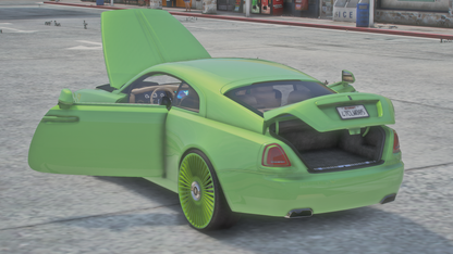 2017 Rolls Royce Wraith on 26s Full Paintable Body