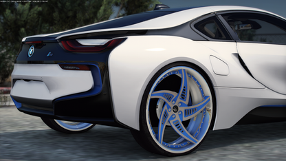 2020 BMW i8 on 24"/26" Amanis