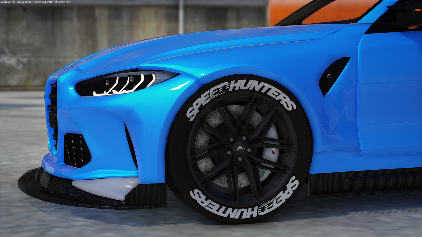 2021 BMW M3 G80C Competition Widebody