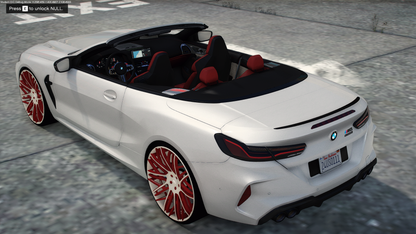 2020 BMW M8 Cabriolet on 26s Forgis