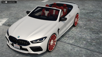 2020 BMW M8 Cabriolet on 26s Forgis