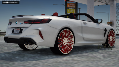 2020 BMW M8 Cabriolet on 26s Forgis