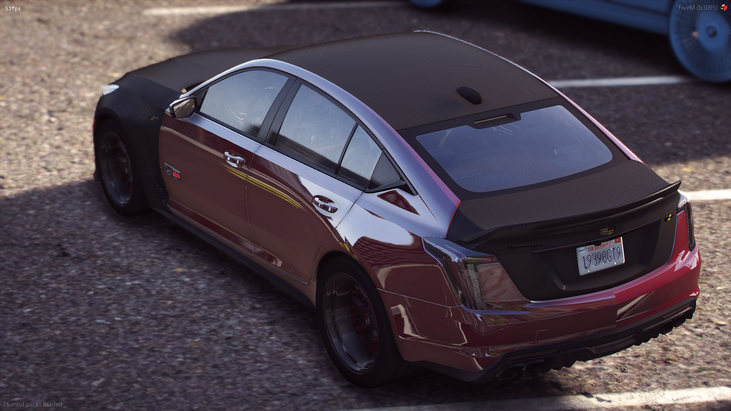 2025 Cadillac CT5V Blackwing Hennessey 1000 Drag Pak Carbon