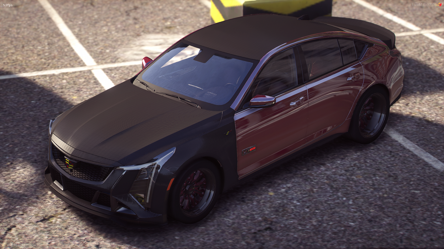 2025 Cadillac CT5V Blackwing Hennessey 1000 Drag Pak Carbon