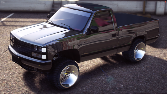 1990 Chevy Silverado Squatted 1000HP Blackwing Swap