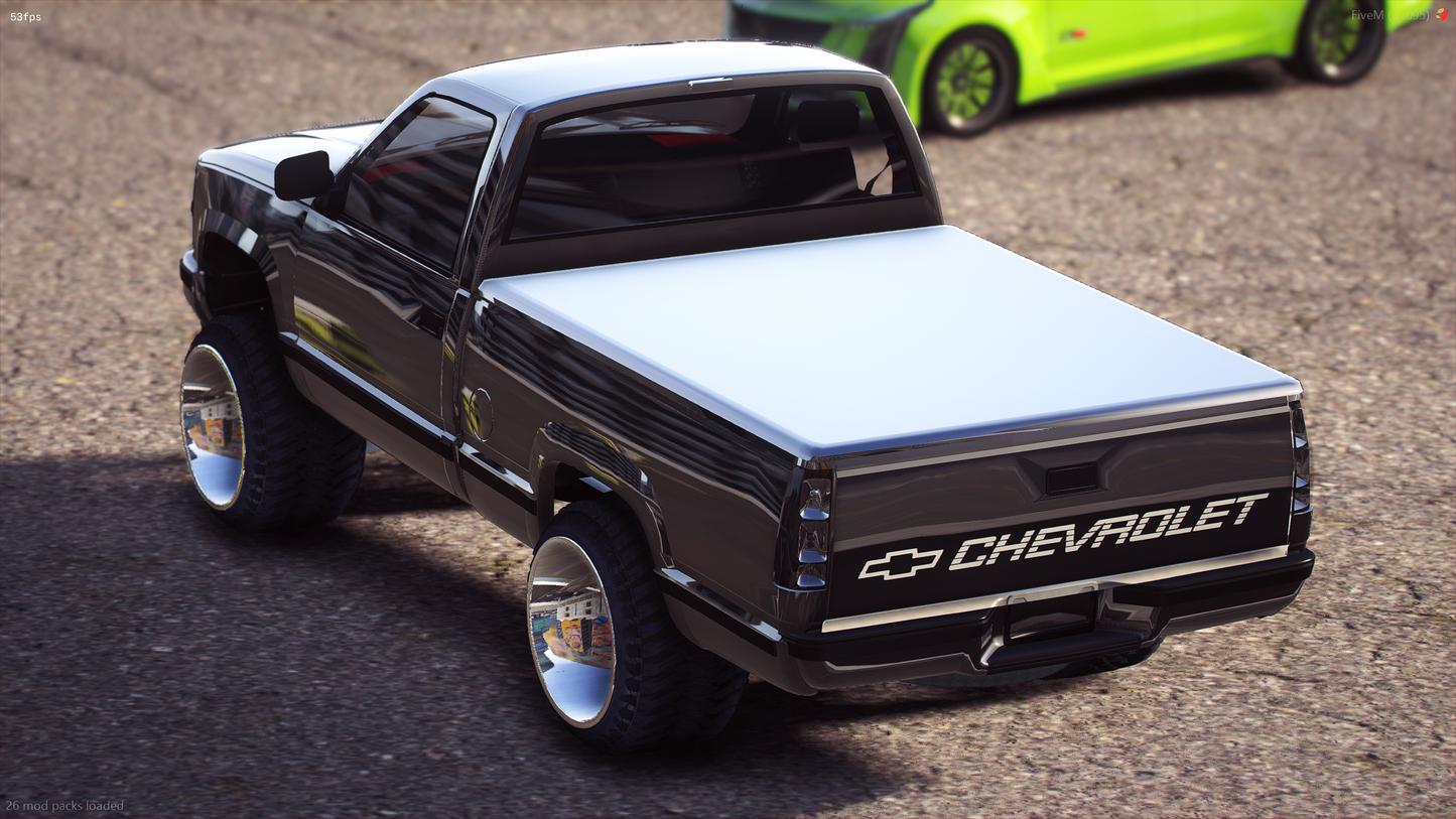 1990 Chevy Silverado Squatted 1000HP Blackwing Swap