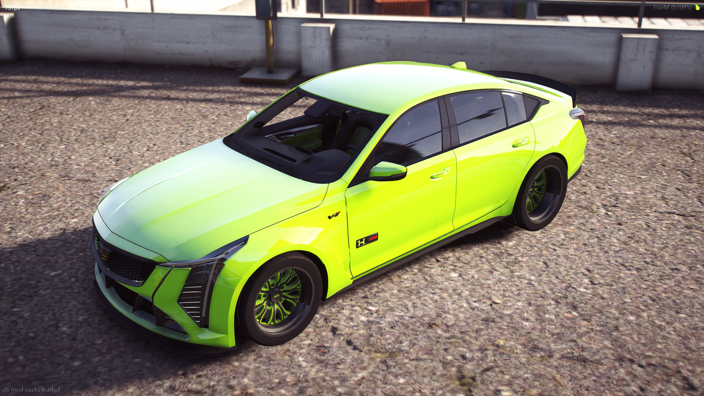 2025 Cadillac CT5V Blackwing Hennessey 1000 Drag Pak