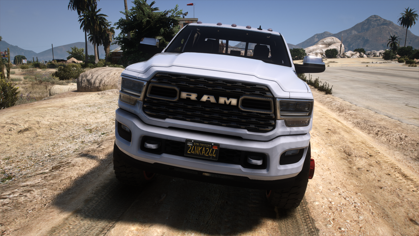 2020 Ram 3500 Dually on Forgiatos