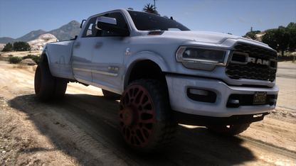 2020 Ram 3500 Dually on Forgiatos