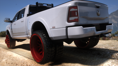 2020 Ram 3500 Dually on Forgiatos